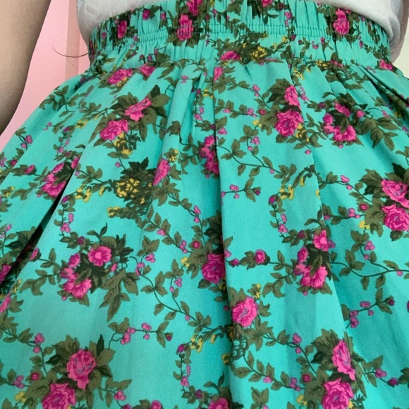 🛍 Floral A line skirt - Picture 3 of 5